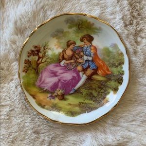 small antique plate